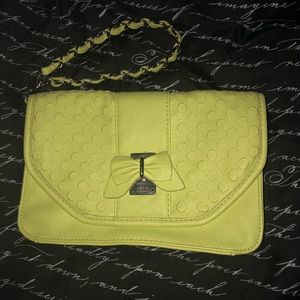 LuLu Lime Green Clutch